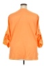 Calvin Klein 100% Polyester Orange 3/4 Sleeve Blouse Size 2X - photo 2