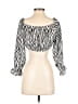 Shein 100% Polyester Ivory 3/4 Sleeve Top Size 4 - photo 2
