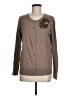 Old Navy 100% Cotton Brown Cardigan Size M (tall) - photo 1
