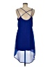 Rory Beca 100% Polyester Solid Blue Casual Dress Size M - photo 2