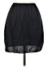Vanity Fair 100% Nylon Solid Black Formal Skirt Size S - photo 1