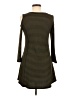 Kaileigh Stripes Brown Casual Dress Size M - photo 2