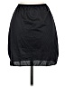 Vanity Fair 100% Nylon Solid Black Formal Skirt Size S - photo 2