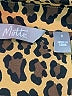 Motto Animal Print Brown Long Sleeve Blouse Size 6 - photo 7
