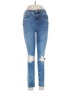 Free People Hearts Blue Jeans Size 29 waist - photo 1