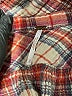 Free People Plaid Red Long Sleeve Button-Down Shirt Size S - photo 7