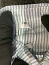 Unbranded Stripes Blue Short Sleeve Button-Down Shirt Size 130 cm / US 8 - photo 3