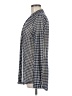 CAbi Houndstooth Gray Long Sleeve Button-Down Shirt Size M - photo 5
