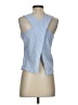 Unbranded Blue Sleeveless Blouse Size XS (estimated) - photo 2