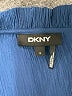 DKNY 100% Polyester Blue Long Sleeve Blouse Size S - photo 7