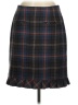 CAbi Plaid Black Formal Skirt Size 8 - photo 1