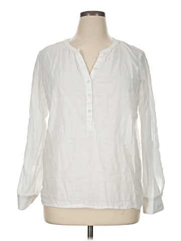 Talbots Outlet Long Sleeve Blouse (view 1)
