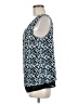GNW 100% Polyester Blue Sleeveless Blouse Size M - photo 5