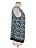 GNW 100% Polyester Blue Sleeveless Blouse Size M - photo 4