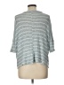 Rosette by Be Cool Gray Short Sleeve Top Size L - photo 2