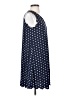 Unbranded 100% Polyester Polka Dots Blue Casual Dress Size S - photo 4