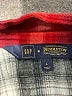 Gap Plaid Red Long Sleeve Button-Down Shirt Size L - photo 7
