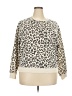 Grayson Threads Animal Print Ivory Pullover Sweater Size XXL - photo 1