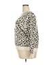 Grayson Threads Animal Print Ivory Pullover Sweater Size XXL - photo 5