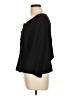 Escada 100% Silk Black 3/4 Sleeve Silk Top Size EU 42 / US 12 - photo 5