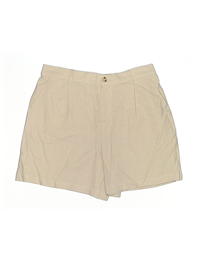 Pre-owned Time And Tru Khaki Shorts In Tan
