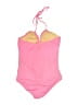 J.Crew Color Block Pink One Piece Swimsuit Size 12 - photo 2