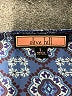 Olive Hill 100% Polyester Blue 3/4 Sleeve Blouse Size L - photo 7