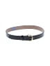 Unbranded Black Brown Leather Belt Size 34 waist - photo 1