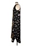 Vince. 100% Polyester Tropical Black Casual Dress Size M - photo 5