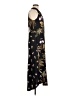 Vince. 100% Polyester Tropical Black Casual Dress Size M - photo 4