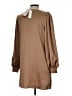 Glam Brown Casual Dress Size L - photo 2