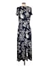 Talbots Paisley Blue Casual Dress Size L - photo 2