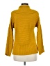 Moth Yellow Turtleneck Sweater Size S - photo 2