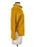 Moth Yellow Turtleneck Sweater Size S - photo 4