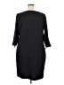 CeCe Solid Black Casual Dress Size 18W - photo 2