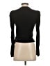 Open Edit Black Long Sleeve Top Size S - photo 2