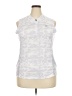 Mofiz White Sleeveless Blouse Size 2X - photo 1