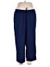 Assorted Brands Solid Blue Track Pants Size XL - photo 1