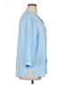 MICHAEL Michael Kors 100% Polyester Blue 3/4 Sleeve Blouse Size XL - photo 4