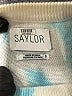 Saylor 100% Cotton Tie-dye Ivory Pullover Sweater Size S - photo 7