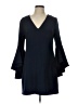 Milly Solid Blue Casual Dress Size 10 - photo 1