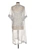 Rachel Zoe 100% Polyester Silver Kimono One size - photo 2