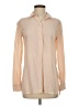 Vince. 100% Silk Tan Blouse Size 4 - photo 1