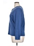 L.L.Bean 100% Cotton Blue Long Sleeve Top Size XL - photo 5