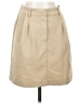 Skies Are Blue Solid Tan Formal Skirt Size S - photo 1
