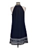 THML 100% Polyester Blue Casual Dress Size M - photo 2