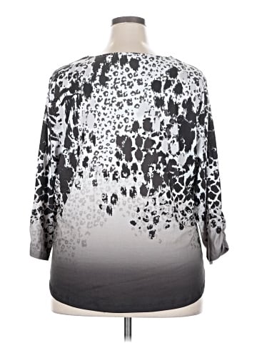 Allison Daley 3/4 Sleeve Blouse (view 2)