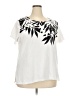 Ruby Rd. White Short Sleeve Blouse Size 2X - photo 1
