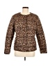 Tommy Bahama 100% Polyester Animal Print Brown Jacket Size M - photo 1