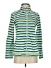 Tommy Bahama 100% Cotton Stripes Green Track Jacket Size S - photo 1